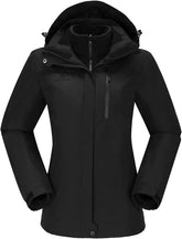Women'S Waterproof Ski Jacket 3 in 1 Winter Coat Windbreaker Snowboard Jackets for Rain Snow Outdoor Hiking